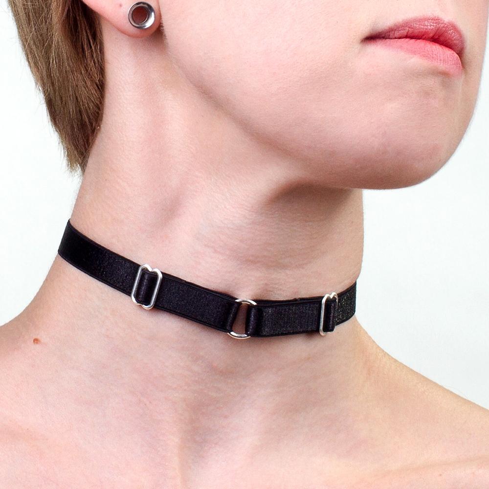 Minimal Satin Day Collar | Handmade Lingerie by LVX Supply & Co.