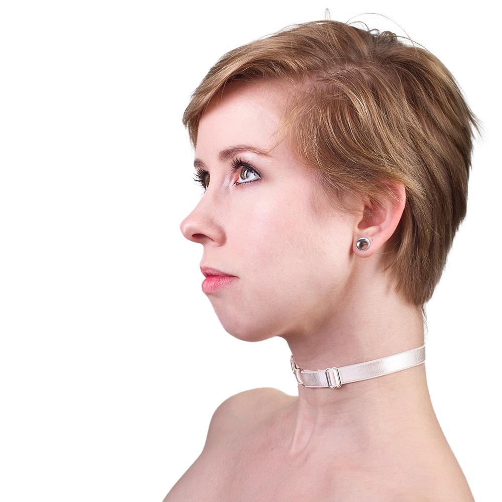 Minimal Satin Day Collar | Handmade Lingerie by LVX Supply & Co.