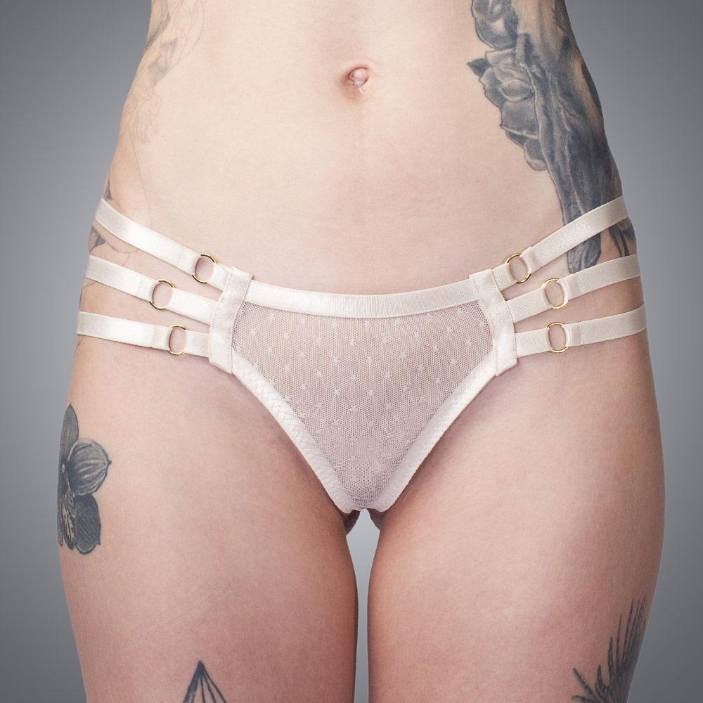 Aura Thong Panty | Handmade Lingerie by LVX Supply