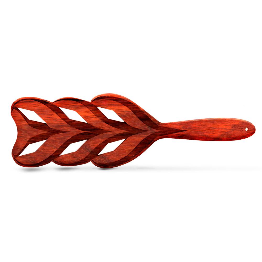 Padauk Braid Spanking Paddle | Premium Handmade BDSM Paddles by LVX Supply 