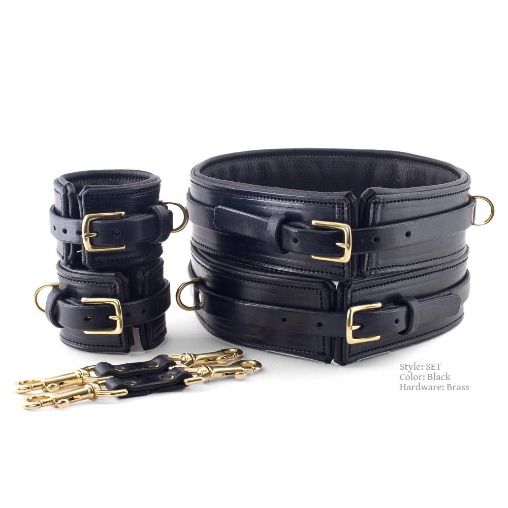 Classic Padded Thigh Harness &amp; Cuffs