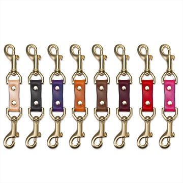 Leather Restraint Clips for BDSM Bondage | Handmade by LVX Supply & Co.
