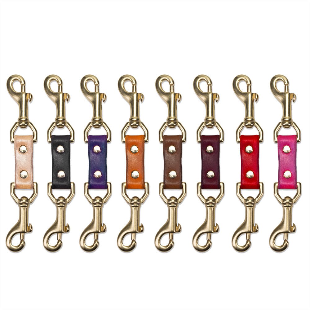 Leather Restraint Clips for BDSM Bondage | Handmade by LVX Supply &amp; Co.