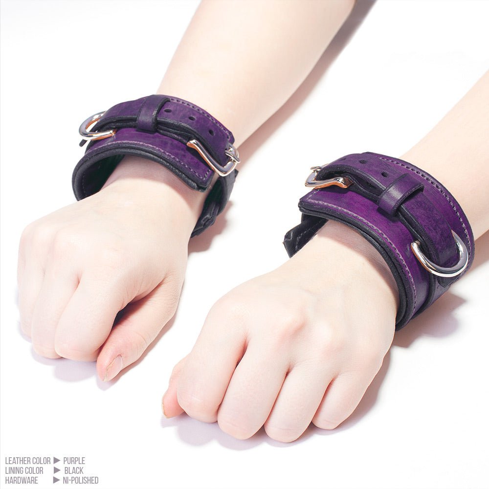 Padded Leather Collar & Cuffs [SET]