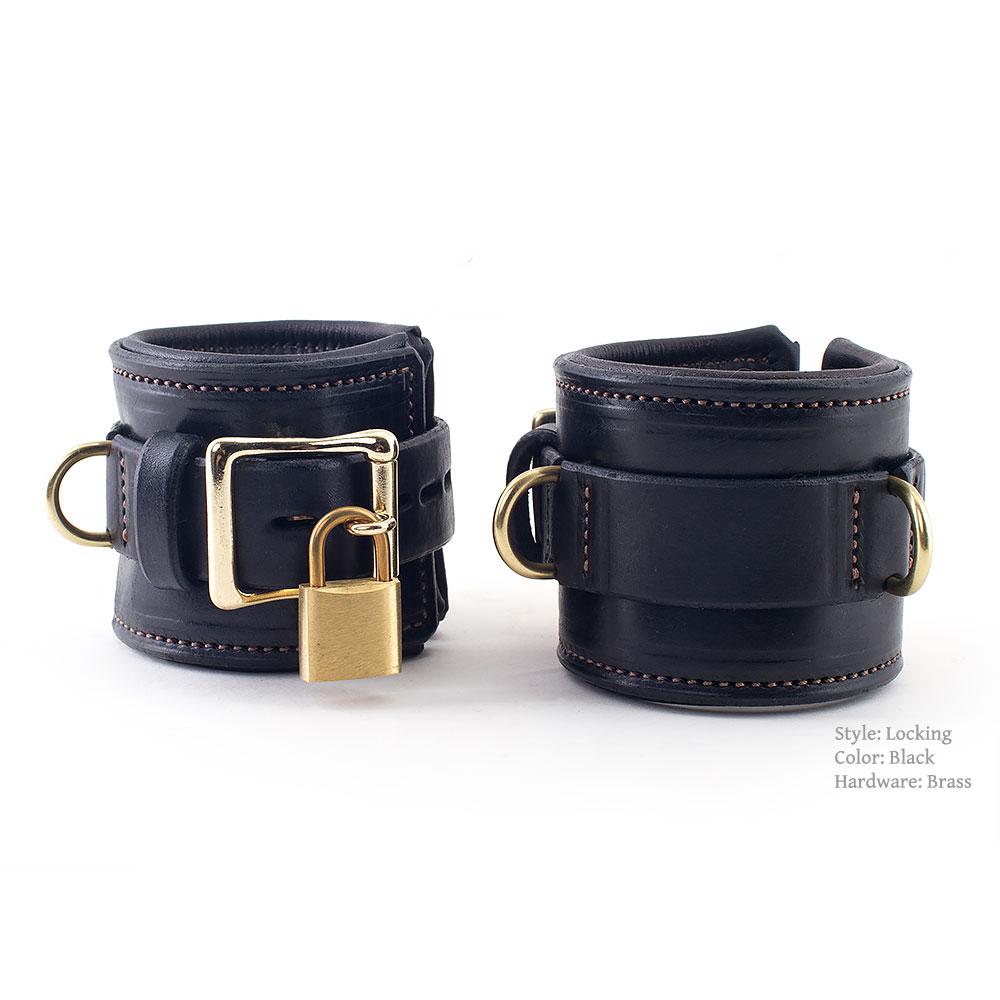 Heavy Duty Padded Locking Cuffs