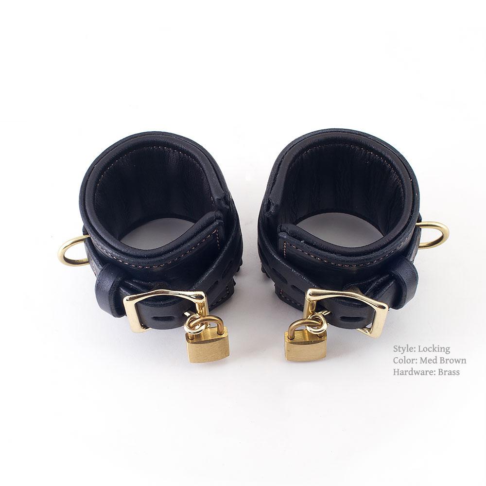 Heavy Duty Padded Locking Cuffs