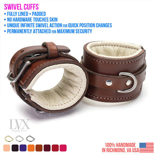 Classic Padded Attached Swivel Cuffs