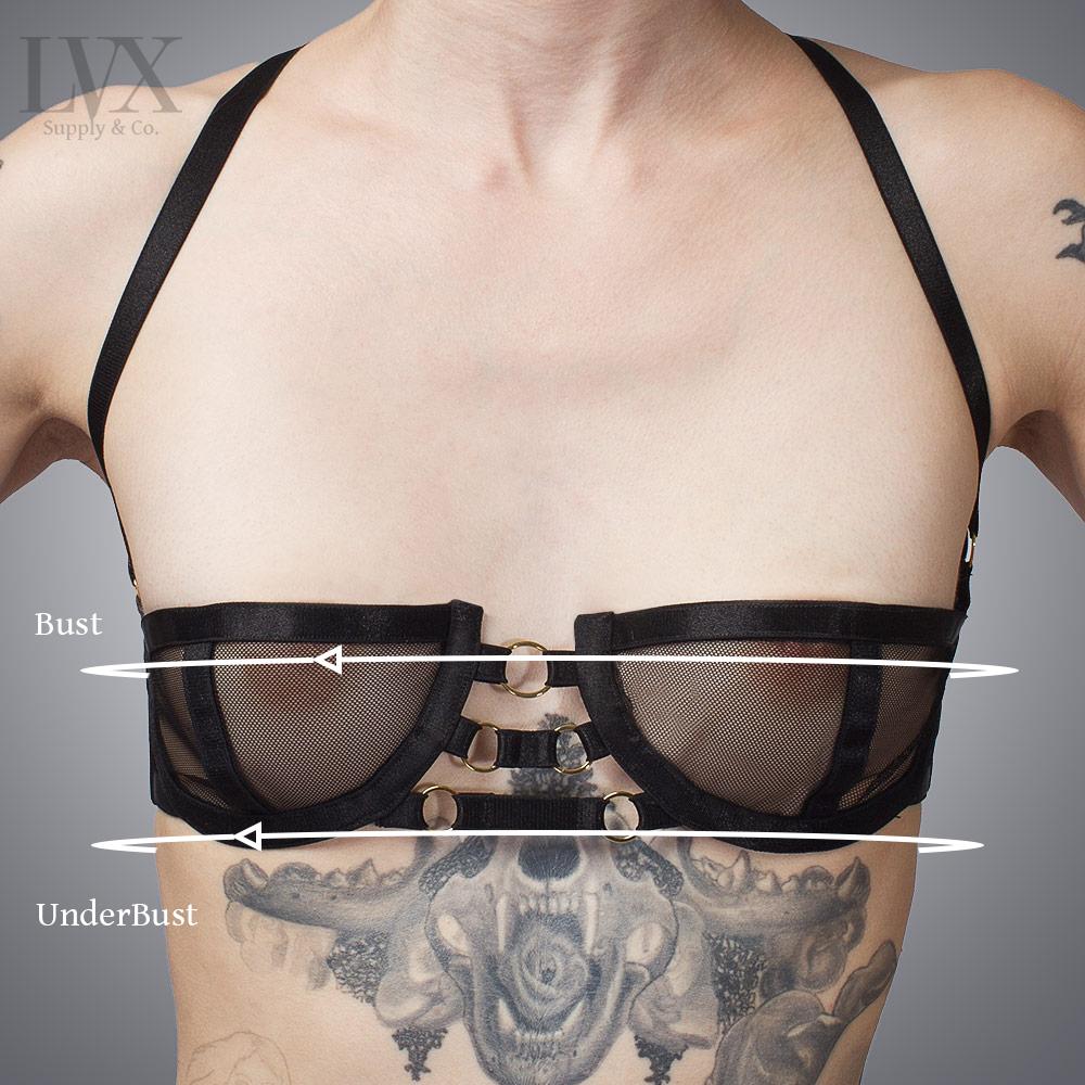 Deco Balconette Bra | Handmade Lingerie by LVX Supply