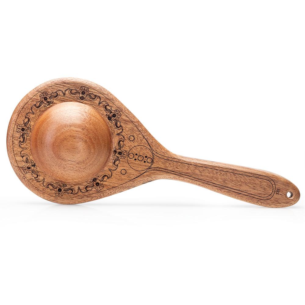 Mahogany Thuddy Dome Spanking Paddle | BDSM Paddle | Impact by LVX Supply &amp; Co