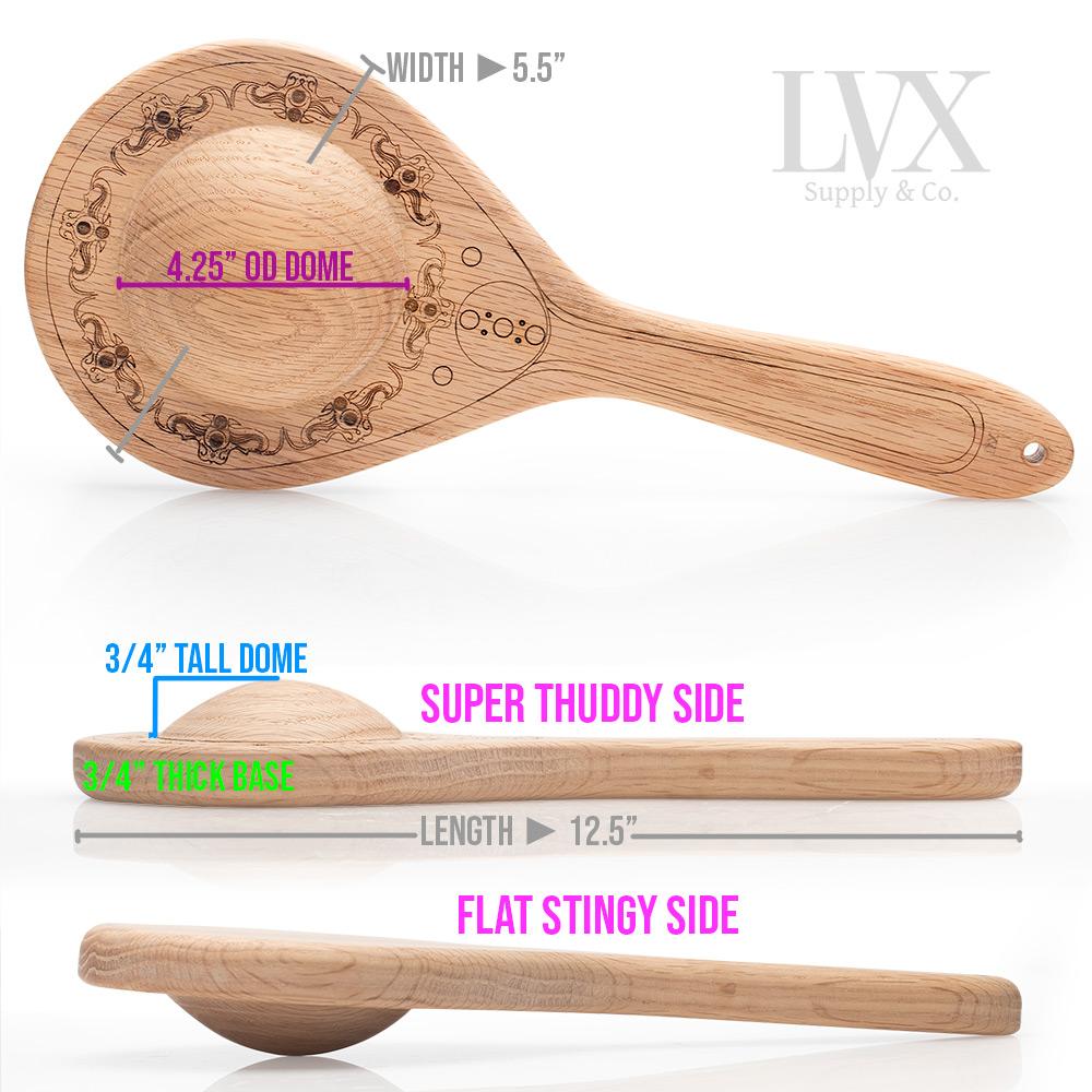 Thuddy Dome Spanking Paddle | BDSM Paddle | Impact by LVX Supply &amp; Co