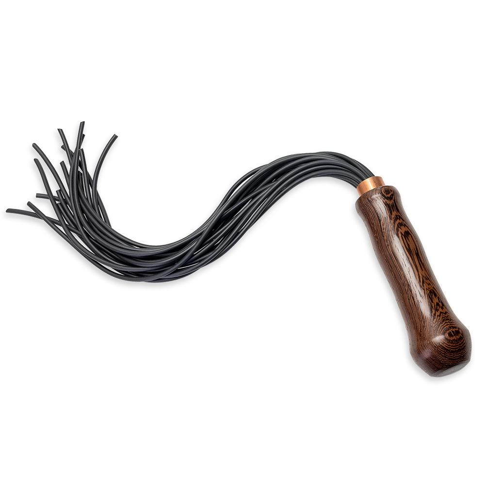 Intense Rubber Flogger [Vegan]