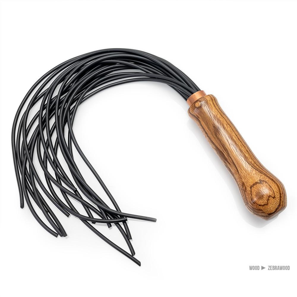 Intense Rubber Flogger [Vegan]