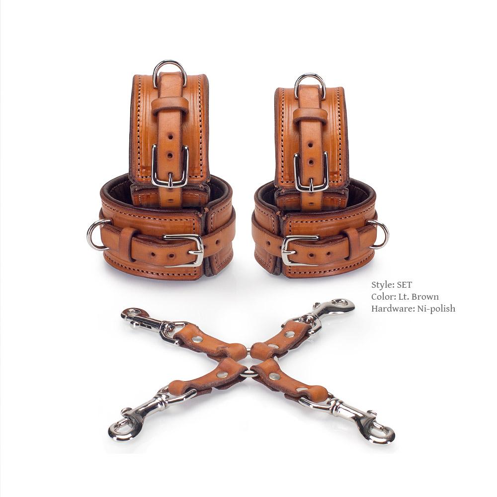 Classic Padded Hog Tie & Cuffs [Set]
