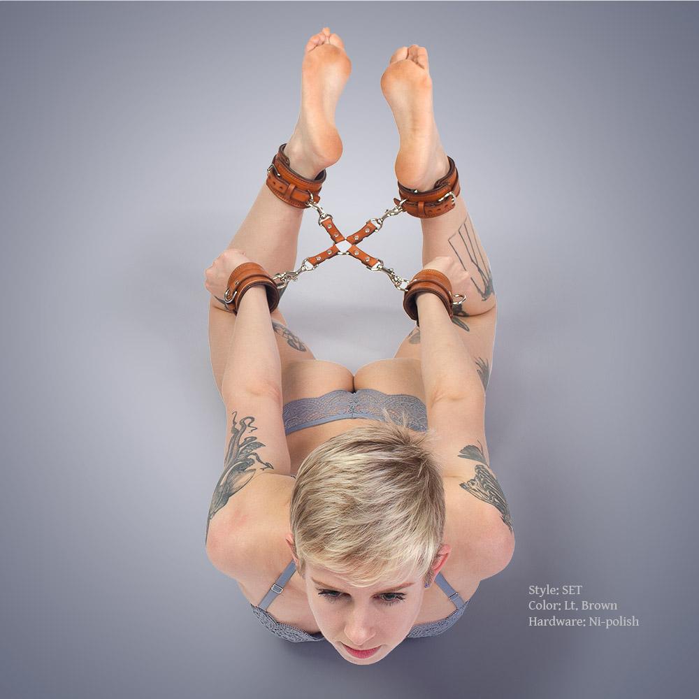 Quick-Release Padded Hog Tie Set [Slim]