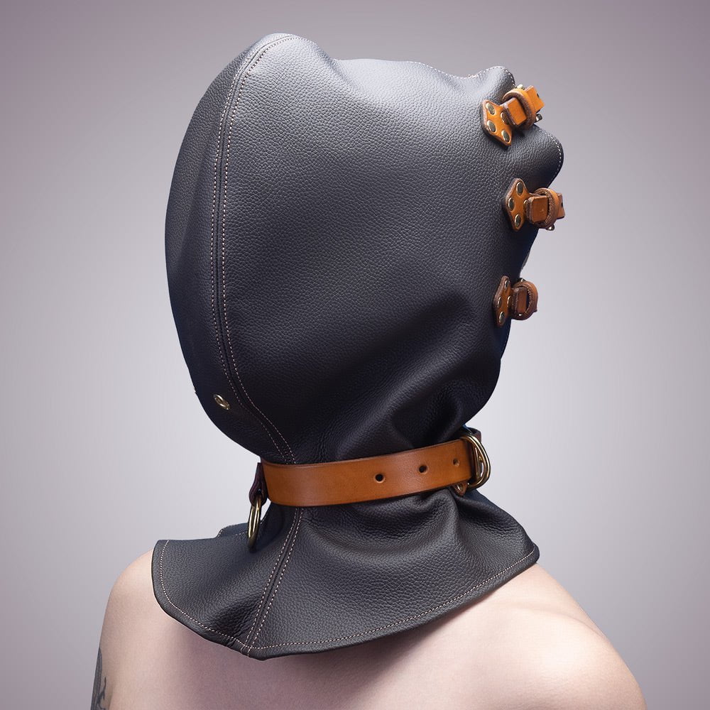 BDSM Bondage Hood | Handmade Bondage by LVX Supply &amp; Co