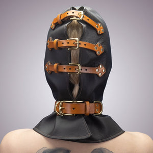 BDSM Bondage Hood | Handmade Bondage by LVX Supply & Co