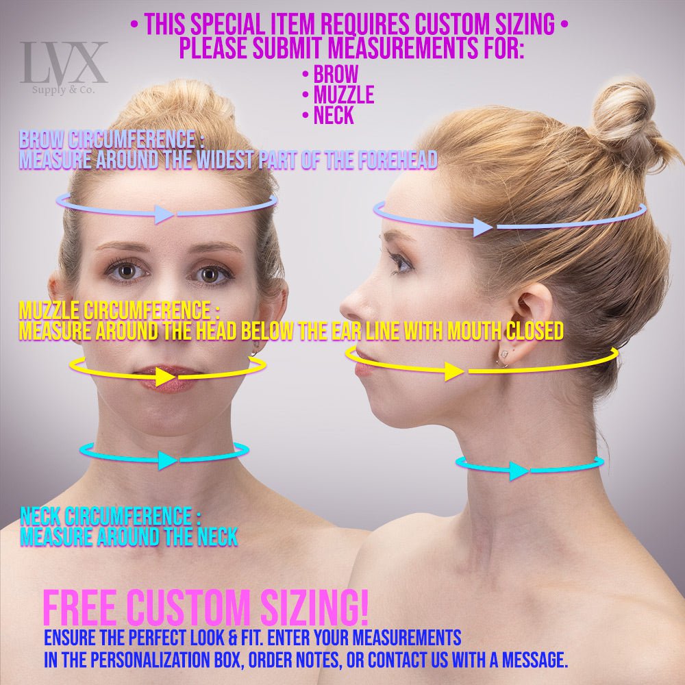 BDSM Bondage Hood | Handmade Bondage by LVX Supply &amp; Co