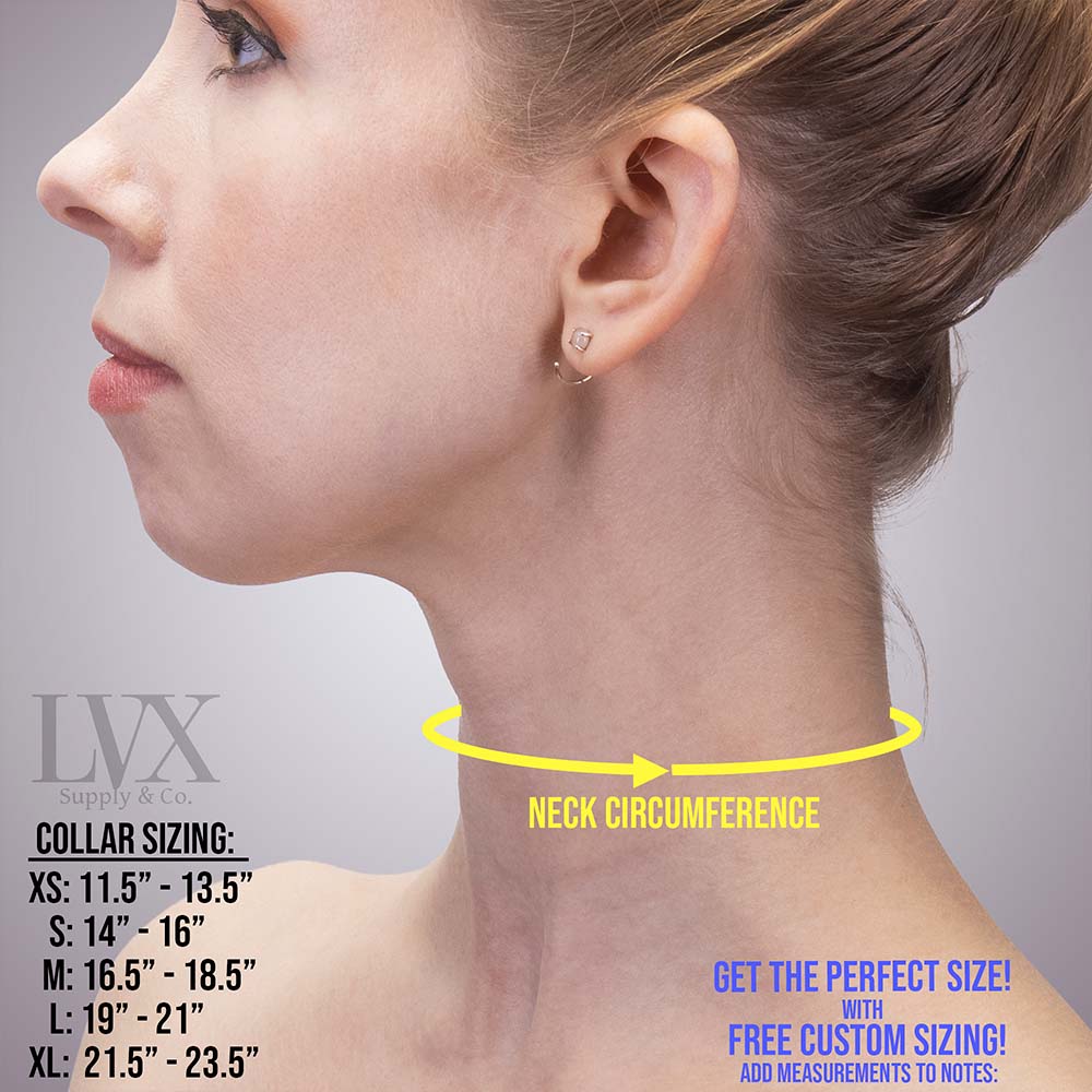 Collar &amp; Cuffs Bondage Set | Leather BDSM | LVX Supply &amp; Co.