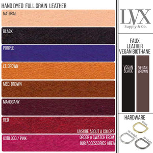 Quick-Release Ball Gag with Leather Collar | LVX Supply & Co. 
