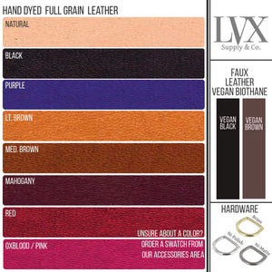 BDSM Bit Gag Leather Collar with Poplar Bit | LVX Supply & Co. 