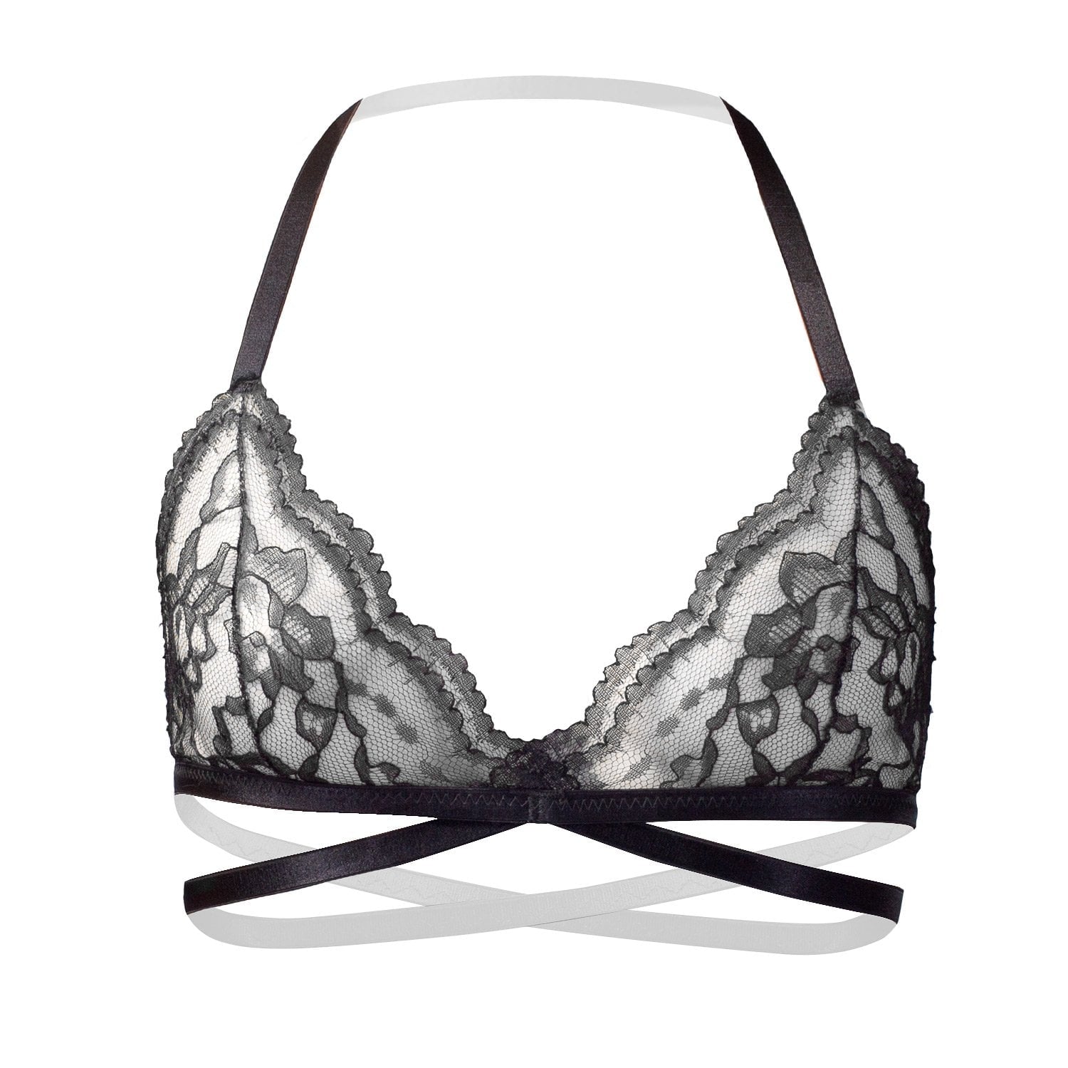 Classic Sheer Mesh Bra | Handmade Lingerie by LVX Supply