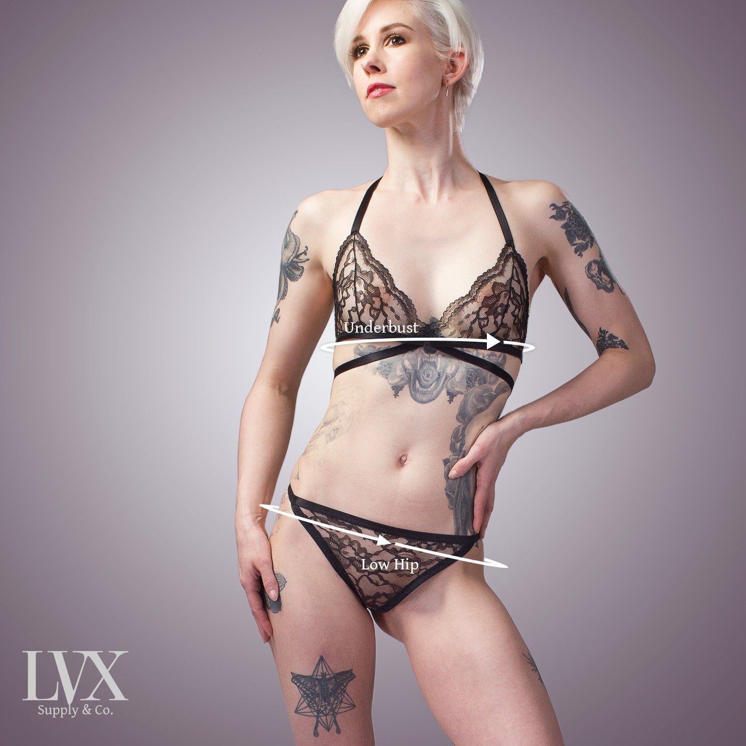 Classic Sheer Mesh Bra | Handmade Lingerie by LVX Supply