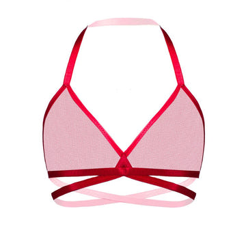Classic Sheer Mesh Bra  | 100% Handmade Lingerie by LVX Supply