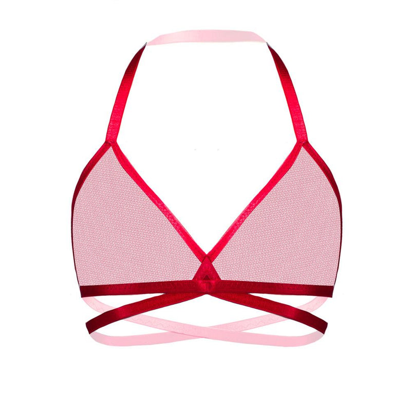 Classic Sheer Mesh Bra  | 100% Handmade Lingerie by LVX Supply