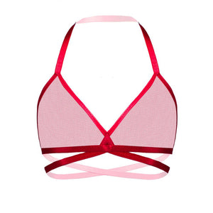 Classic Sheer Mesh Bra  | 100% Handmade Lingerie by LVX Supply