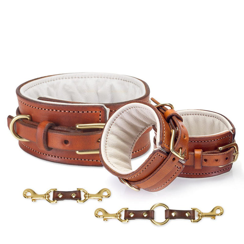 O-Ring Padded Collar & Cuffs [SET]