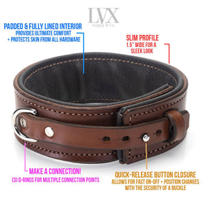 Quick-Release Padded Collar [Slim]