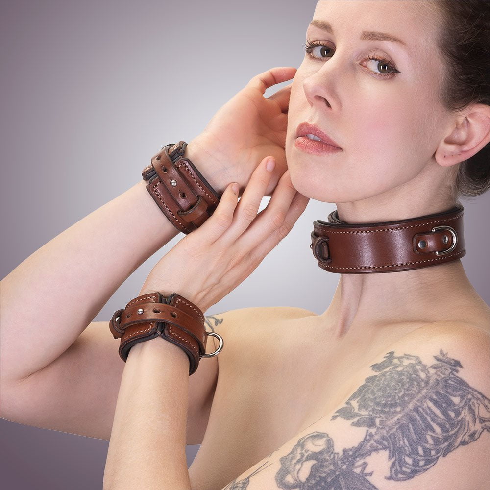 Quick-Release Padded Collar &amp; Cuffs Set [Slim]