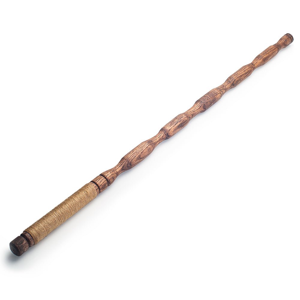 Carved BDSM Cane | Ribbed Spanking Cane