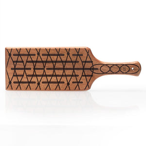 Mahogany Slotted Paddle | Handmade BDSM Paddle by LVX Supply & Co