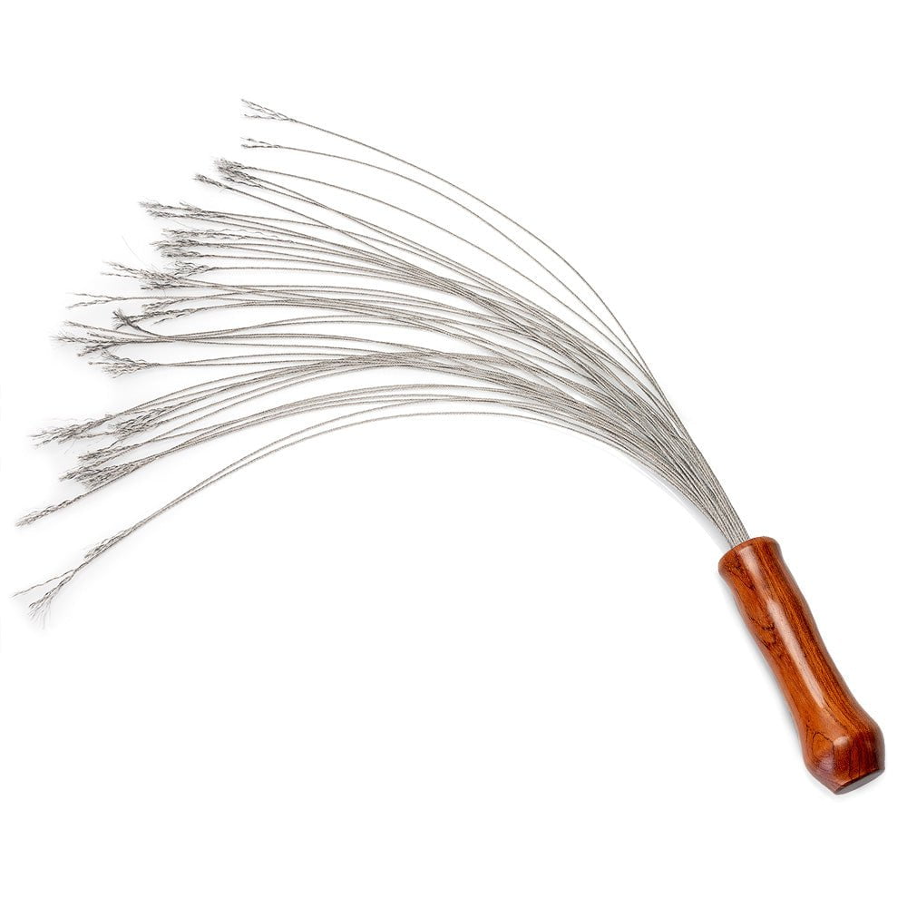Flog Implement Extreme Wheat Flogger | BDSM Flogger & Wood Handle | LVX Supply & Co.
