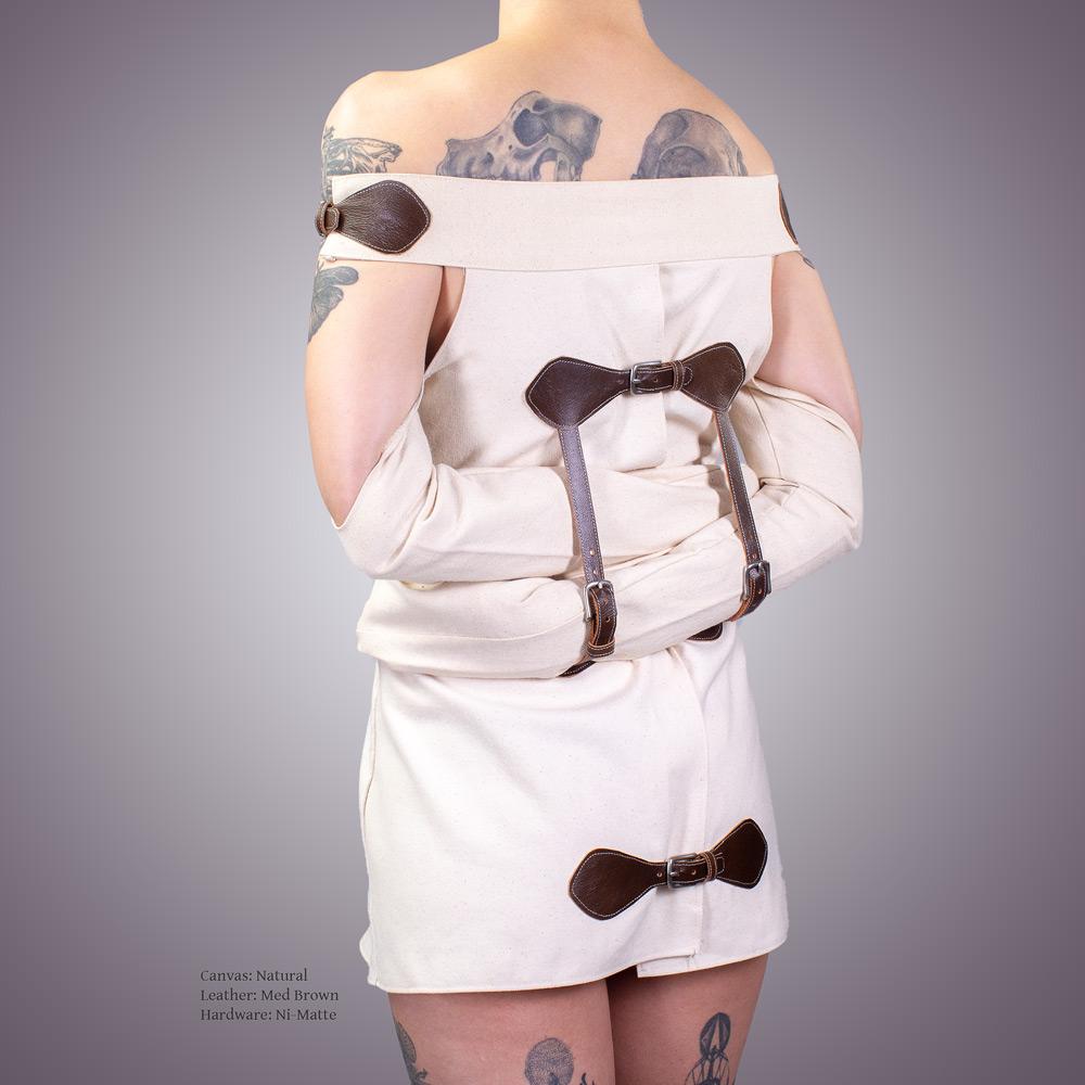 chinese dress ladies Padded Bondage Suit – LeatherPrison main image 1