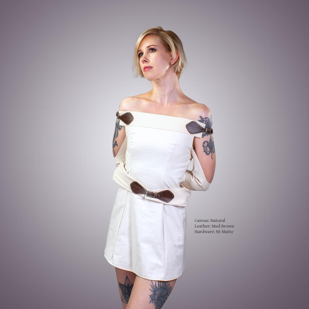 StraitJacket Dress | Handmade BDSM Restraints | LVX Supply & Co StraitJacket Dress | Handmade BDSM Restraints | LVX Supply & Co