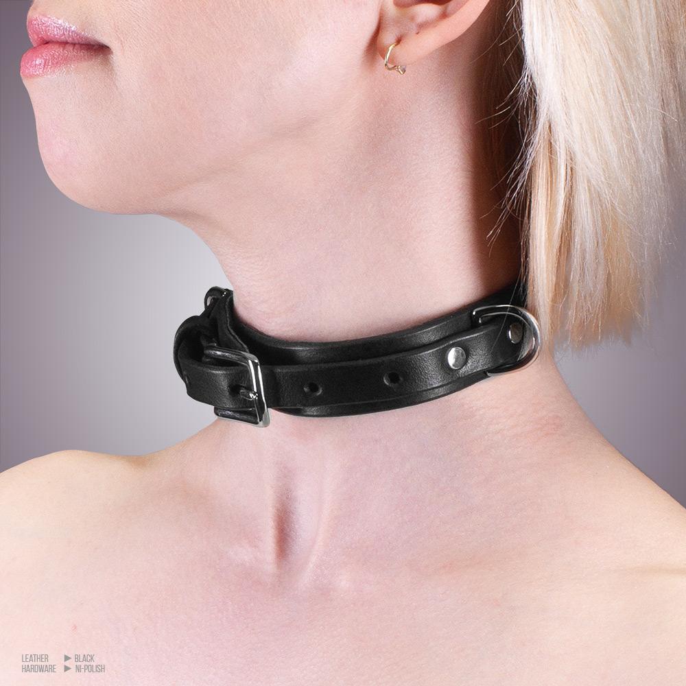 Low-Profile Classic Collar [Suede-Lined]