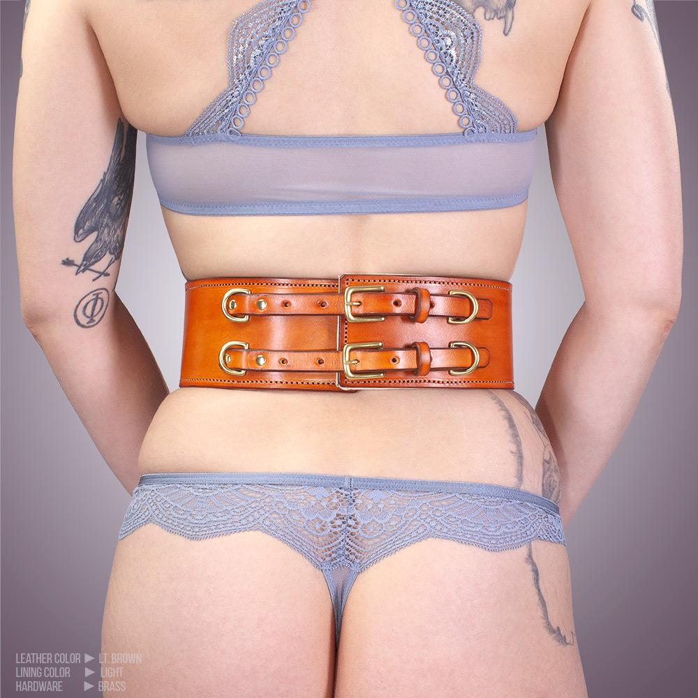 Classic Padded Waist Harness & Cuffs [SET]